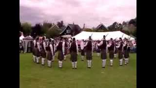 preview picture of video 'Glasgow Skye Association Pipe Band - MSR @ Dundonald 2013'