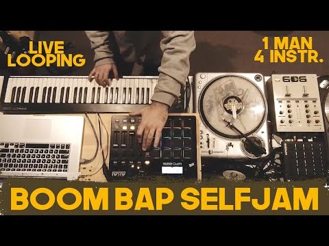 NICK BROWN - BOOM BAP SELFJAM (LIVE LOOPING)