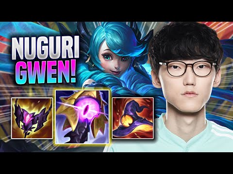 NUGURI IS A MONSTER WITH GWEN! - DK Nuguri Plays Gwen TOP vs Udyr! | Season 2022