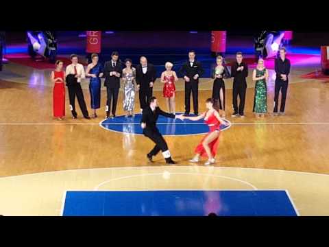 Thorbjorn Urskog & Flora Bouchereau (BW World masters 2015 - Lyon - Final slow)