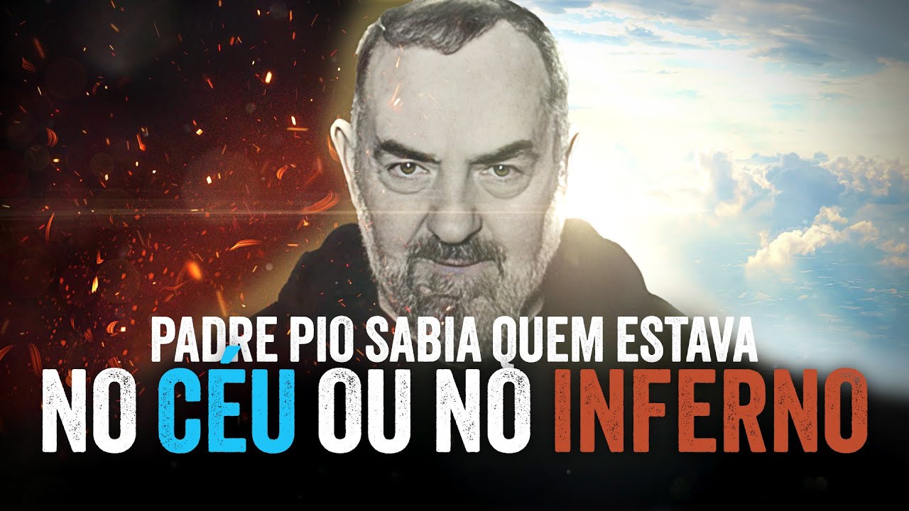 O Incrível Relato de Padre Pio Sobre o Mundo Além do nosso - Você não vai Acreditar no que ele Viu!