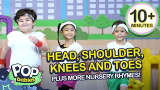 Download lagu Head Shoulders Knees And Toes   More Nursery Rhymes | Non-Stop Compilation | Pop Babies mp3 Download lagu Head Shoulders Knees And Toes   More Nursery Rhymes | Non-Stop Compilation | Pop Babies mp3