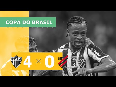 Atlético-MG 4 x 0 Athletico - Gols - 12/12 - Copa do Brasil 2021