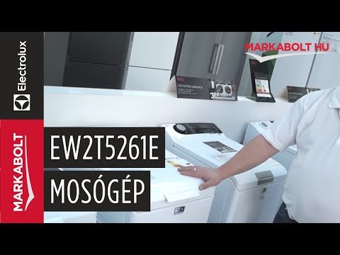 Electrolux EW2T5261E felültöltős mosógép – Márkabolt.hu