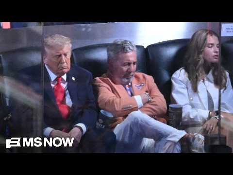 ‘Mr. President, why are you so tired?’ The Weeknight on Trump's apparent courtside nap