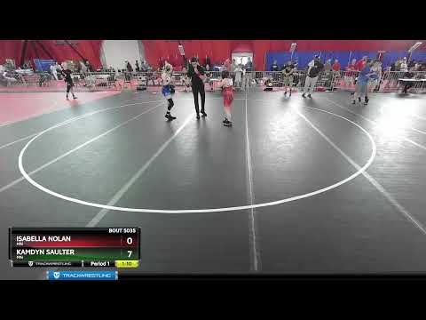 119-127 Lbs Round 5 - Isabella Nolan, MN Vs Kamdyn Saulter, MN 23ba