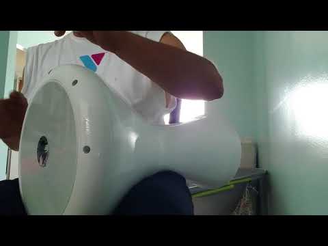 Darbuka, doumbek, practicing, antreman.emins 23cm