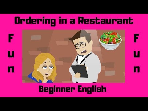 Vocabulary Tutorial - Ordering Food in a Restaurant