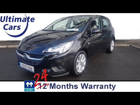 2017 Opel Corsa Black