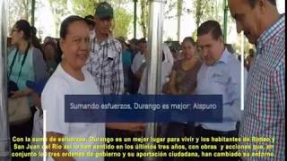 GIRA RODEO Y SAN JUAN DEL RÍO

ENTREGA GOBERNADOR ACCIONES EN ZONA DE LOS VALLES