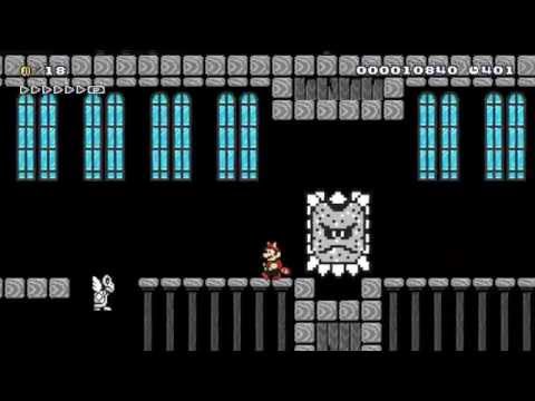 Super Mario Maker - Mario Souls by Glenn - No Commentary 1AB