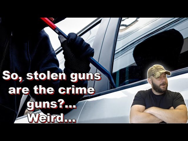 WSJ discovers that stolen guns fuel crime… It’s not legal Gun Owners?… Who would've thought...