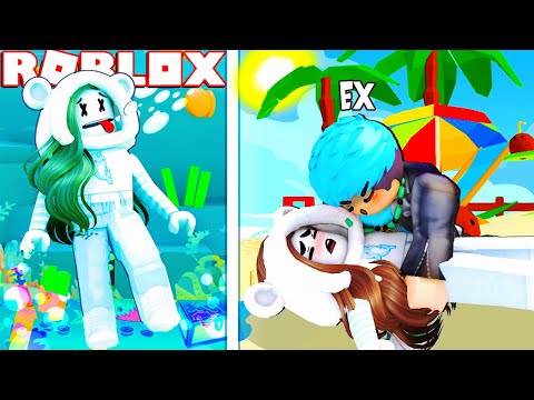 IL MIO EX MI BACIA PER SALVARMI LA VITA SU ROBLOX!