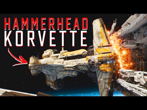 The epic Hammerhead corvette from Rogue One presented in detail | Star Wars | Canon German