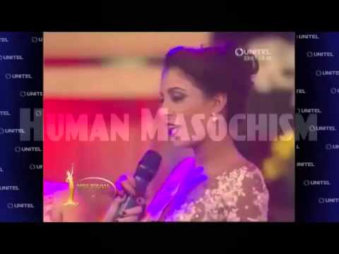 La peor respuesta en un concurso de belleza! | Miss Bolivia 2015