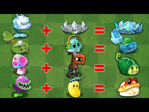 PvZ2 - Evolution & Fusion Of Plants Vs Zombies 2 - PvZ Discovery Funny!