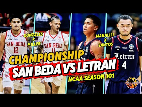 GAME 1 FINALS.SAN BEDA VS LETRAN | NCAA SEASON 101 GAME HIGHLIGHTS 