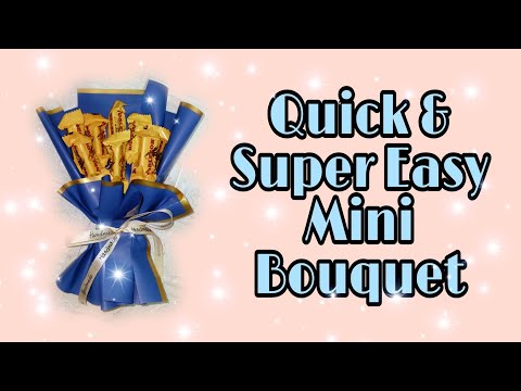 Funsize Toblerone Mini Chocolate Bouquet