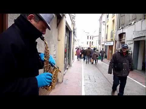 Yardbird par Enrique E.O. SAXOPHONE SOPRANO MARDI 12 FÉVRIER 2013 RUE ARAGO PRADES 66500