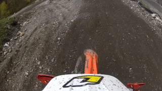preview picture of video 'Terrain motocross de Bourg St Maurice'