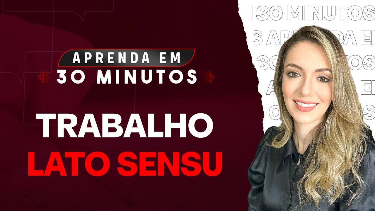 Trabalho Lato Sensu | Direito do Trabalho |  PARTE 1