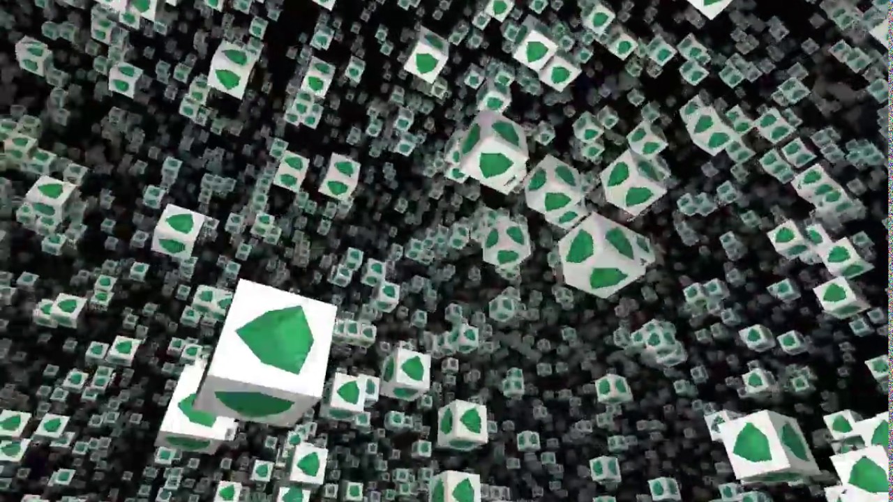 Python OpenGL 4.1 100K Cubes Emitted by Geometry Shader