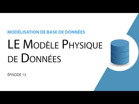 Modélisation de base de données 13 Modèle Physique de Données MPD