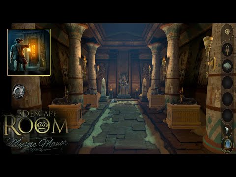 3D Escape Room : Mystic Manor Full Gameplay Walkthrough Part 2