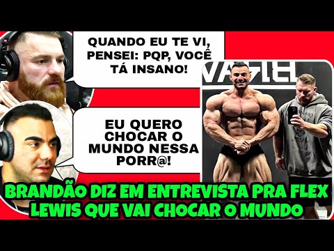 FLEX LEWIS FICA CHOCADO COM RAFAEL FALTANDO 1 SEMANA PRO MR OLYMPIA