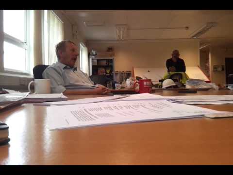 Dave Collins in the hot seat