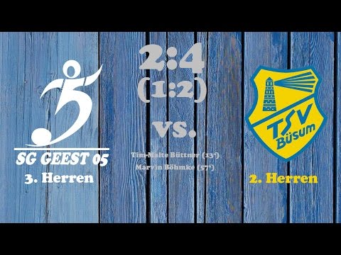 Highlights SG Geest 05 III vs. TSV Büsum II - 02.10.2016