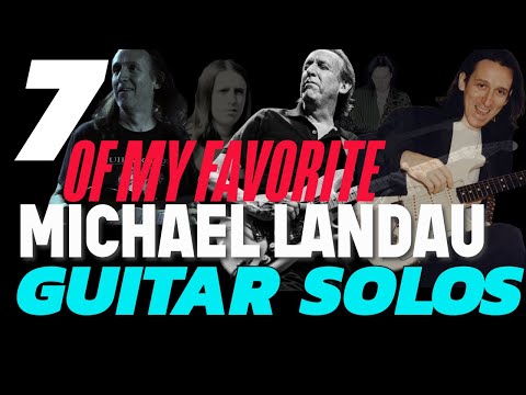 Seven of our FAVORITE Michael Landau guitar solos 🎸🤘