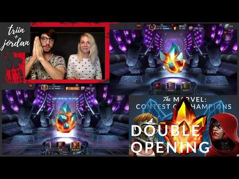 Double-screen 4-Star, 3-Star and Premium Crystal Opening! - MARVEL: CONTEST OF CHAMPIONS