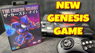 New Sega Genesis Game The Cursed Knight Platform Shooter