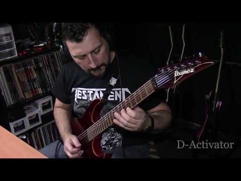 Dimarzio D-Activator vs Evolution Bridge Pickups - High Gain