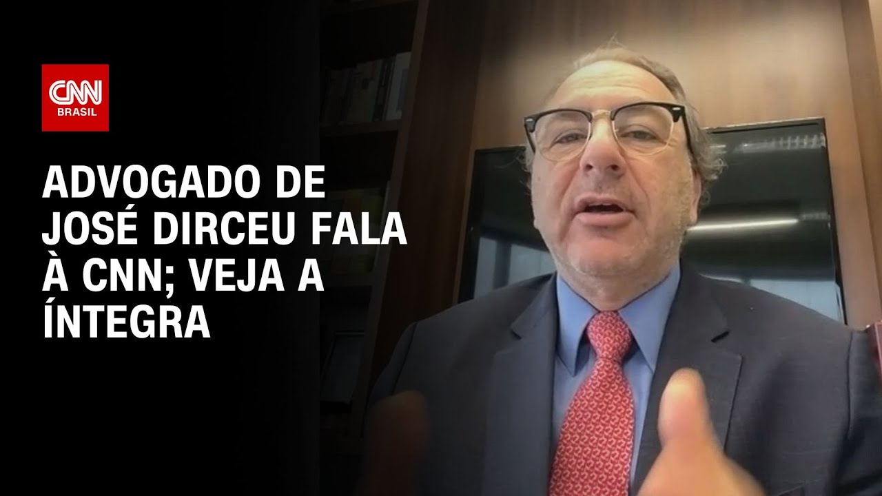 Advogado de José Dirceu fala à CNN; Veja a íntegra | LIVE CNN
