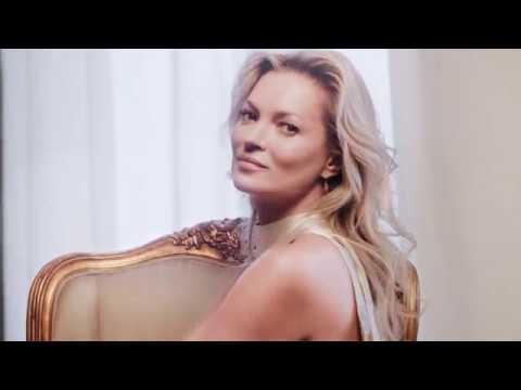 Kate Moss on Decorté Foundation