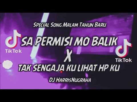 DJ SA PERMISI MO BALIK x TAK SENGAJA KU LIHAT HP KU Malam Tahun Baru - ( Dj HarrisNugraha ) New!!!