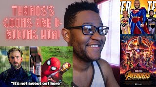 BlankBoy | When THE AVENGERS defended earth from Thanos's GOONS | REACTION!