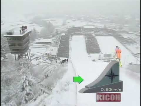 PŚ/TCS Ga-Pa 01.01.1995 - relacja z zawodów (j. niemiecki/polskie napisy)