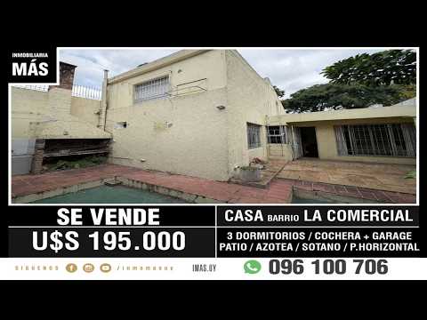 Video de YouTube - Casa Venta Cochera La Blanqueada Montevideo iMas.uy R