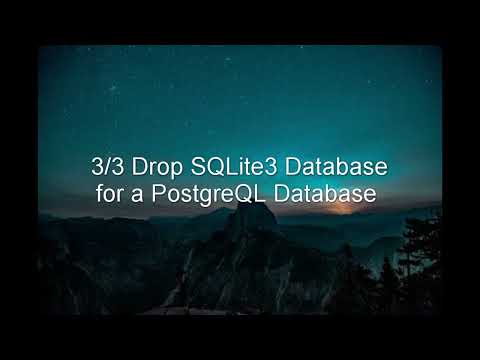 Python Django How To Handle Errors Migrating Database Sqlite3 To Postgresql Beginner Tutorial 33