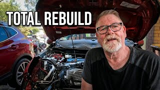 I Rebuilt My Honda CRV After a Front End Collision