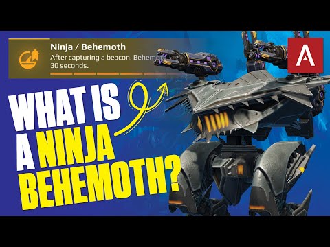OMG… What Does Ninja Skill Do For Behemoth? War Robots Live Stream Gameplay