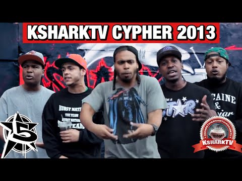 KSHARKTV CYPHER 2013 - feat. Chris Rivers, Tony Baez (Antman), DNA, Whispers & 40CAL