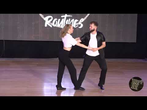 Wild Wild Westie 2024 Intermediate & Advanced Pro Am Routine | Trenten Jackson & Haley Hauglum