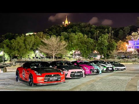 Singapore Supercars Spotted in Koh Samui 4K Nissan GTR R35 Lamborghini Gallardo