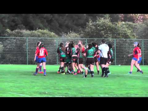 bagarre rugby cadette asbh / lavalette 2015