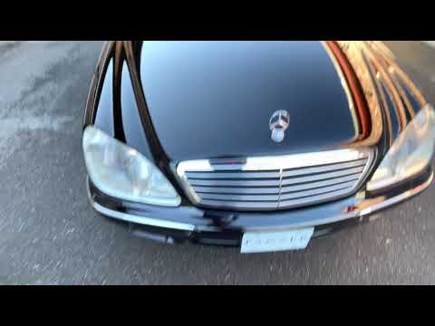 28k-Mile 2002 Mercedes-Benz S500 Guard Exterior Video