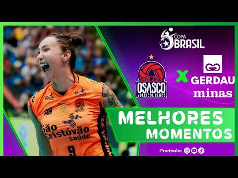 OSASCO CAMPEÃO | OSASCO 3x1 MINAS | Melhores Momentos | Final Copa Brasil 2026